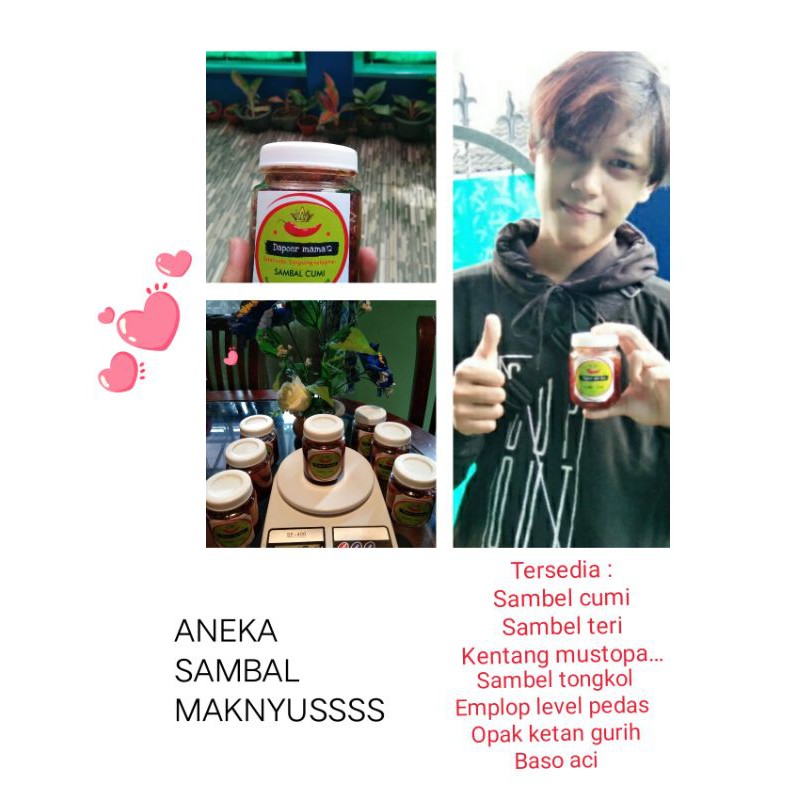 

SAMBAL CUMI EXTRA HOTT DAPOER MAMA'Q BELI 4 GRATIS 1