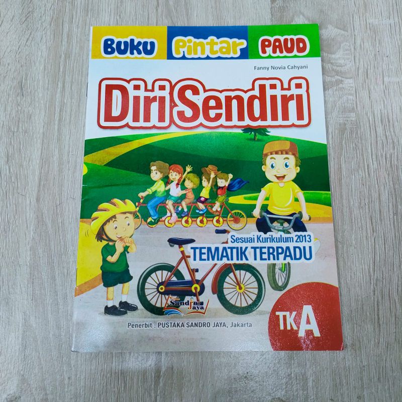 buku pintar paud diri sendiri