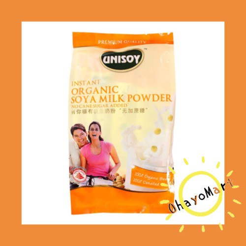 UNISOY No Sugar/ Instant Soya Milk Powder No sugar/ susu kacang 240grm