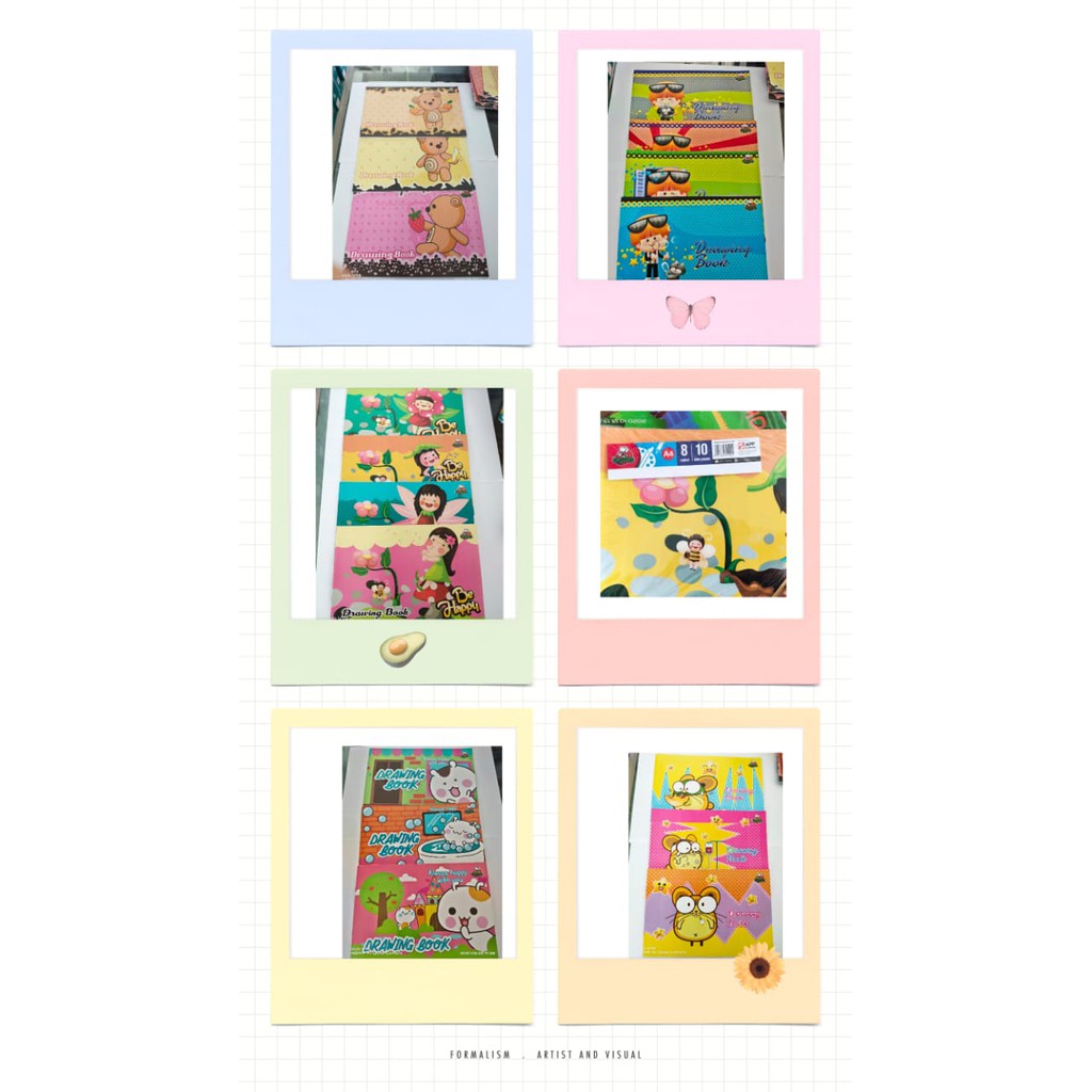 

DRAWING BOOK A4 8 LEMBAR DODO SIDU