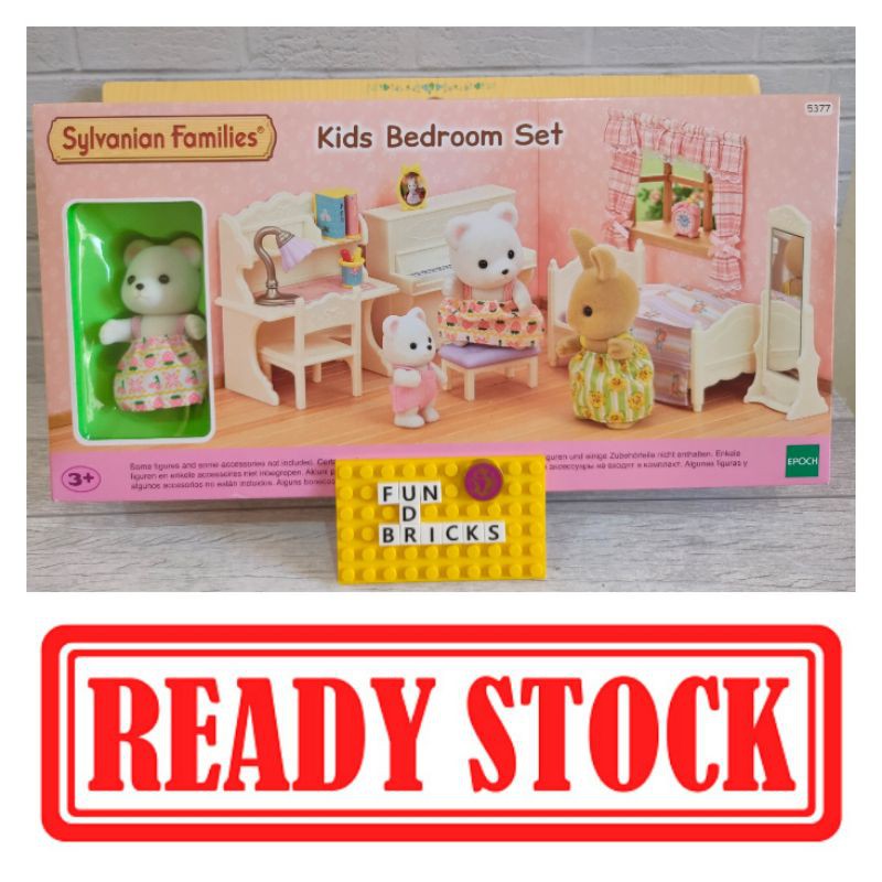 Sylvanian Kids Bedroom Set