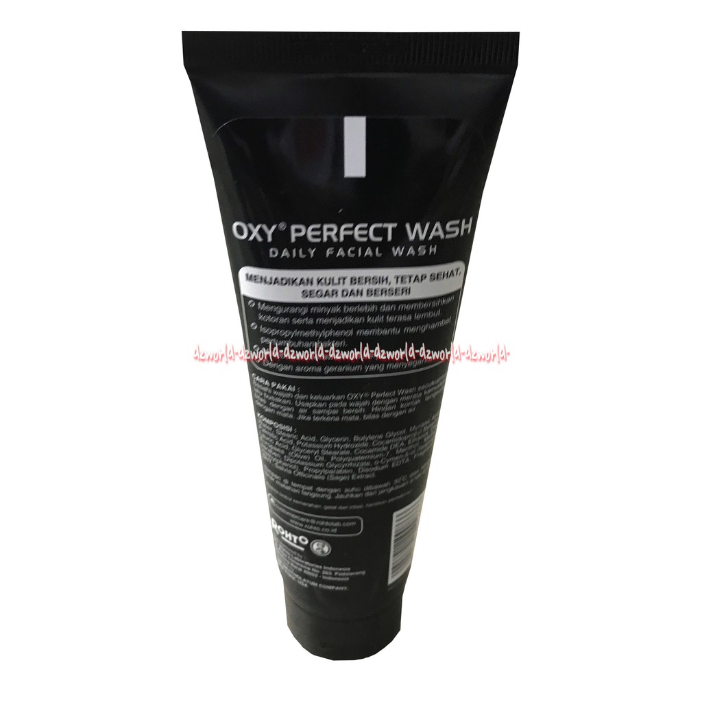 Oxy Perfect Wash 100gr Pembersih Wajah Pria Sabun Muka Cowok Laki laki Pria Oxi Oxyperfect