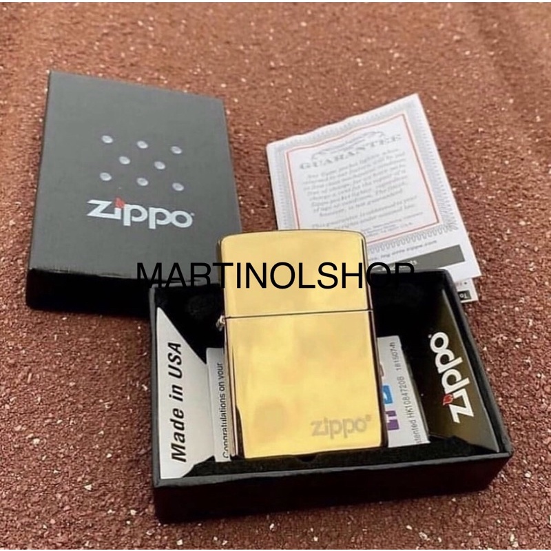 Zippo GOLD Croum Korek Zippo Premium