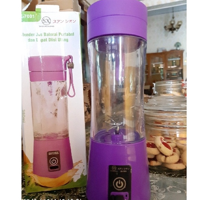 HOT PROMO!! Blender Portable Shuangxiong SX-7001 Blender Jus Praktis