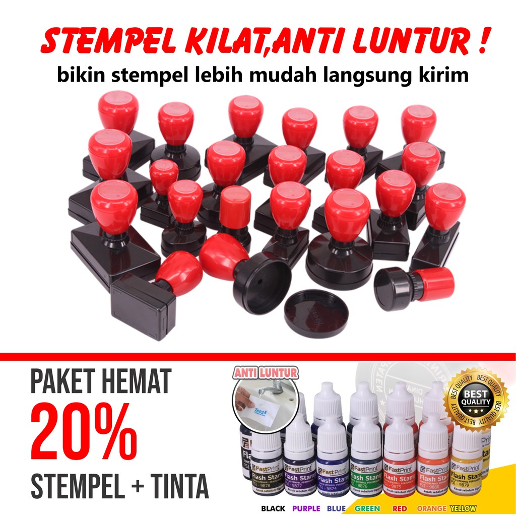 

Stempel Flash Kilat Bentuk Kotak