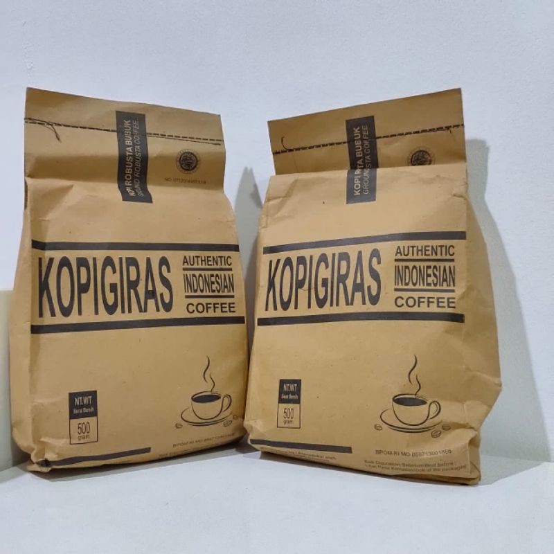 

TERNIKMAT !! Kopi Hitam Robusta 500gr by Kopi Giras SKOMILL