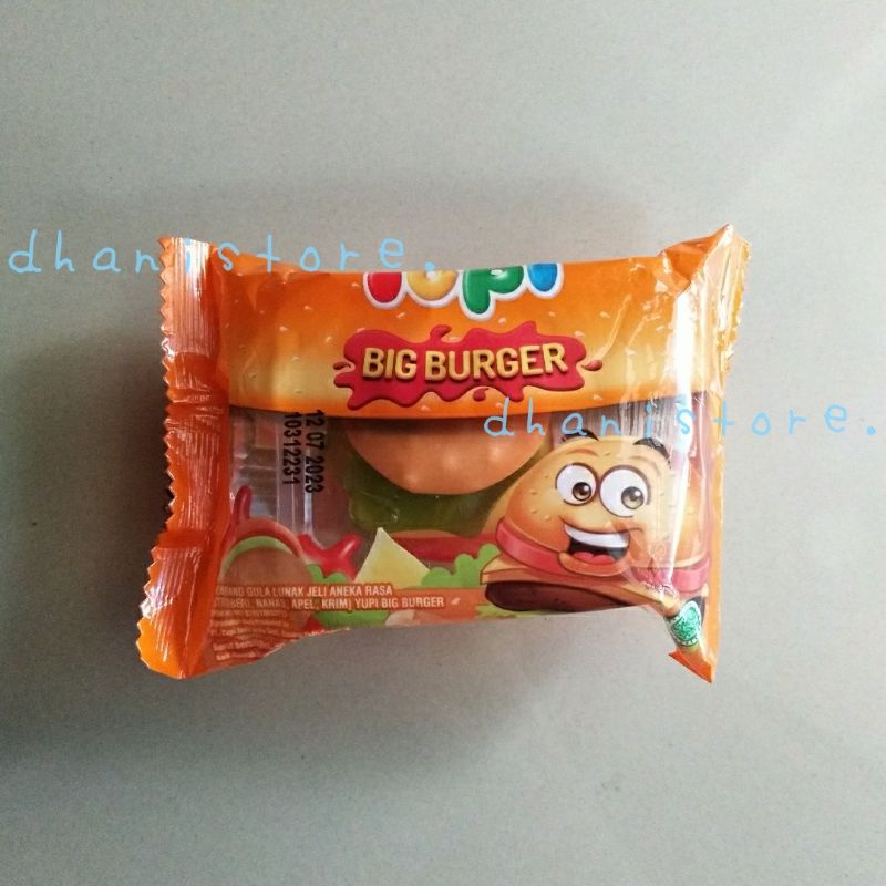

Yupi BIG BURGER 32g (1pcs) ECER