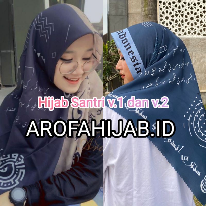 TERBARU Hijab Santri Indonesia / Hijab motif man ana/ Hijab voal motif santri vol.2 / Hijab fatayat 