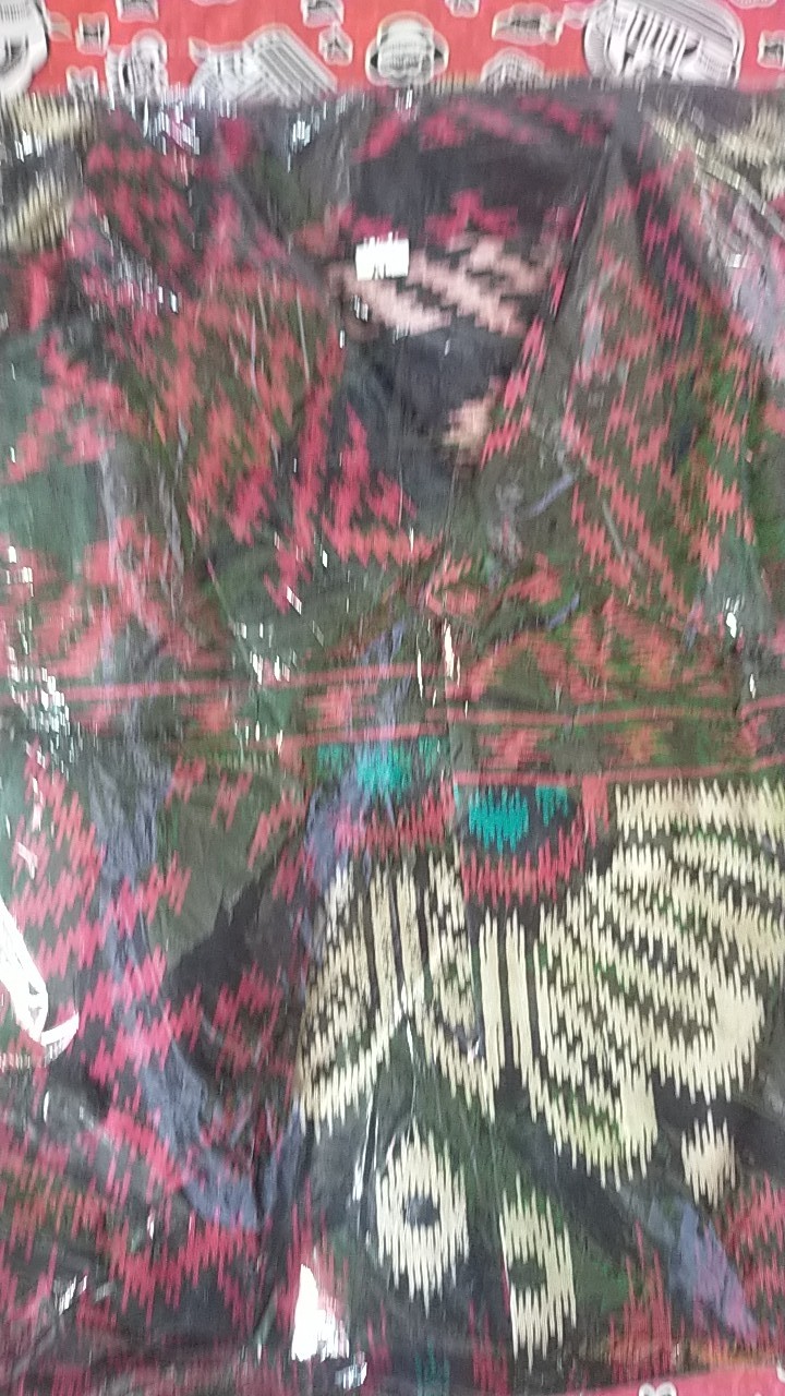 Kemeja Batik Pria Lengan Panjang Size M L Xl Xxl