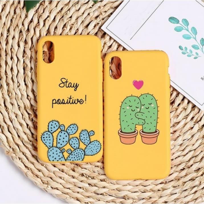 [S17] Softcase Tpu Cactus for Iphone 5/5S 6 6+ 7 7+ 8 8+ X XS XS MAX XR 11 11 MAX 11 MAX PRO