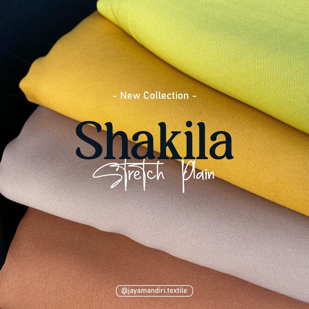 Jual Kain Shakila Sakila Shakilla Sakilla Harga Per Yard Lebar Cm Shopee Indonesia