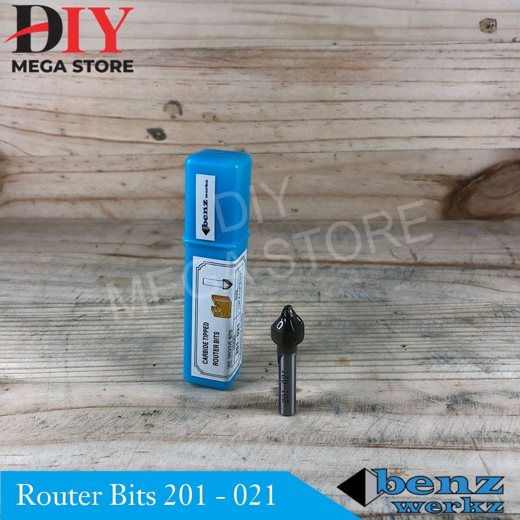 Jual Router Vee Grove Bit Mata Profil Mm X Benz Werkz