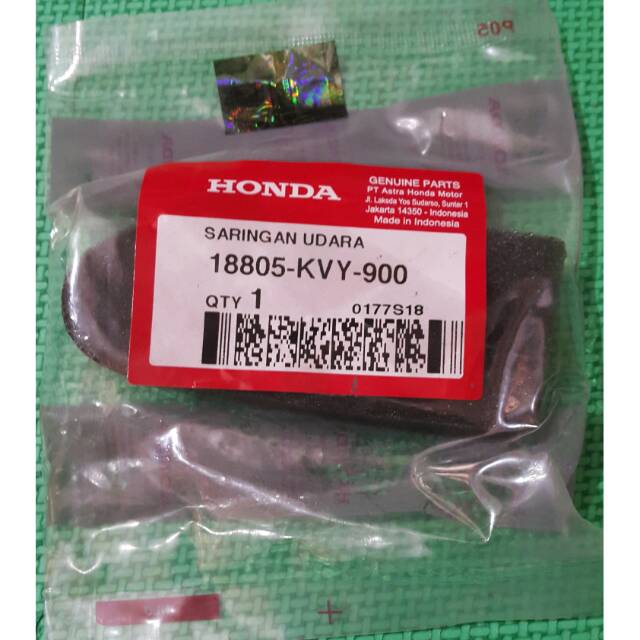 Saringan Filter Udara Busa Filter Kecil Honda Beat Scoopy 18805 KVY 900