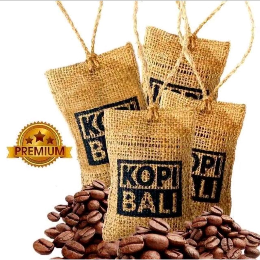 engharum Pewangi Gantungan Mobil Biji KOPI BALI Parfum Ruangan Aroma Coffee Lampung Krakatau Gayo