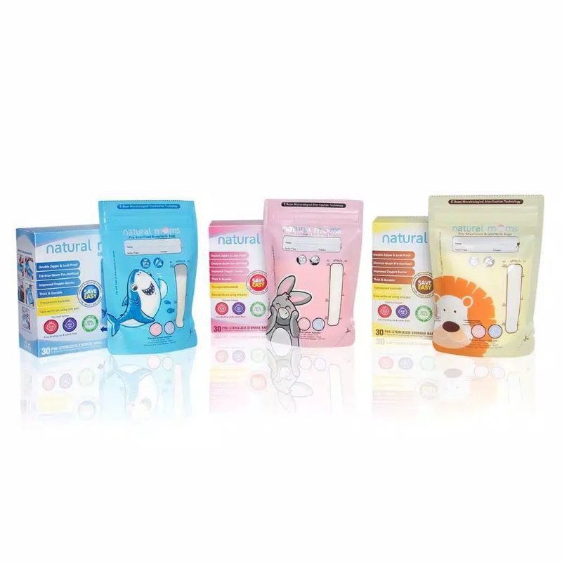 Kantong ASI Natural Moms 100 ml Crown 120 ml GEA 120 ml