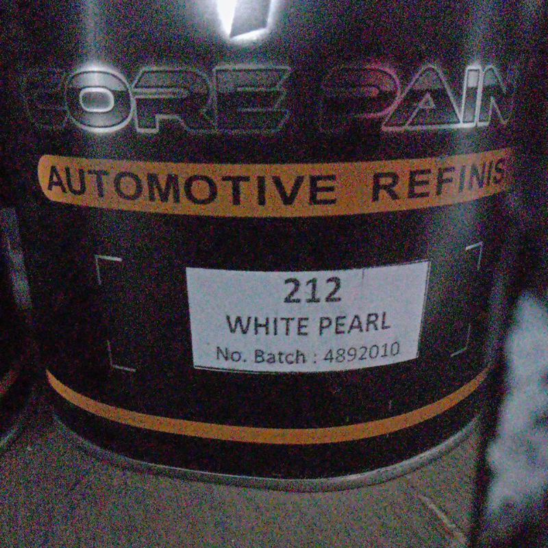 Cat PU Pearl white / mutiara putih 200ml