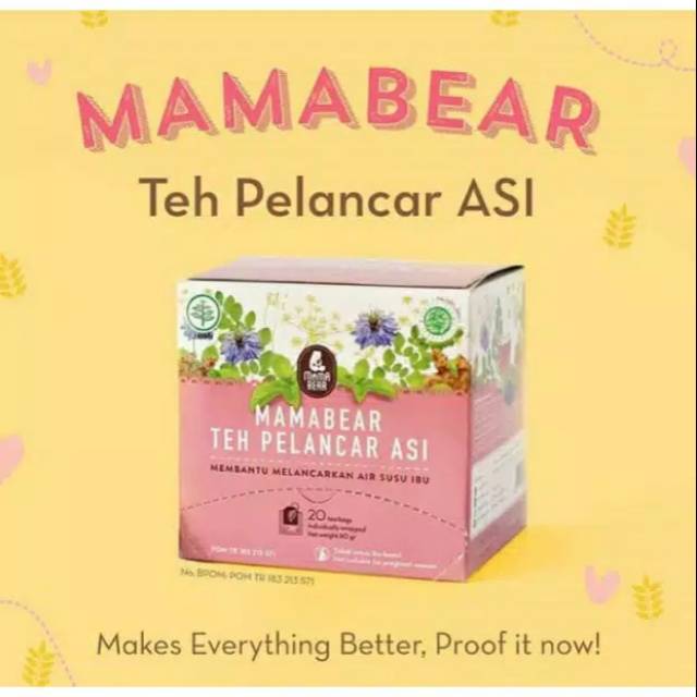 Mama Bear Teh Pelancar ASI/ Mama Bear