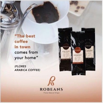 

Premium Roasted Bean 1kg - Arabika flores semi washed