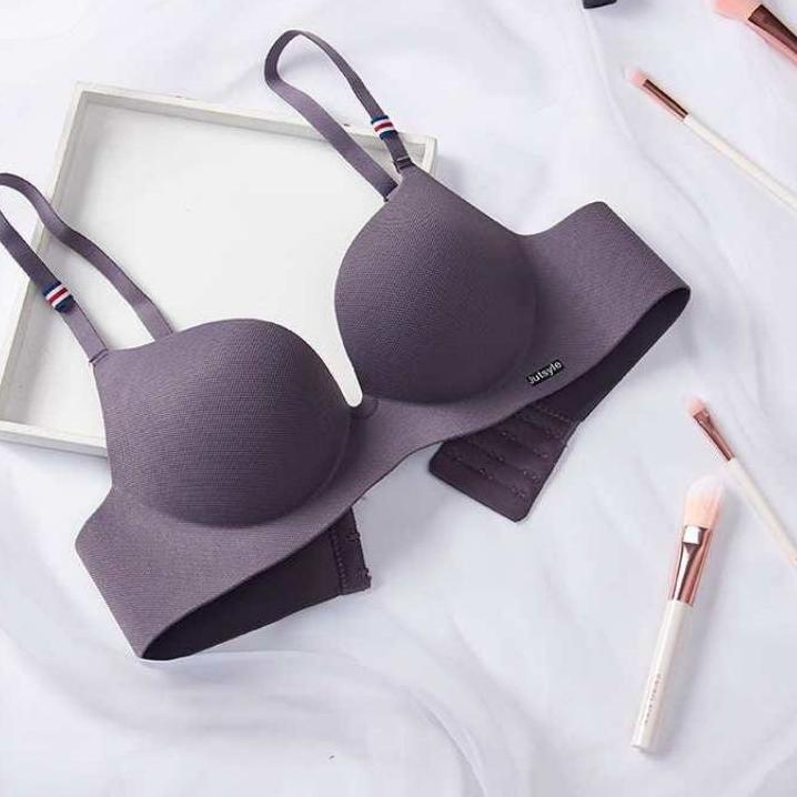 ♪ Bra / BH / Bra Nylon / 34-38 / Dalaman Tanpa Kawat / Pakaian Dalam ✤