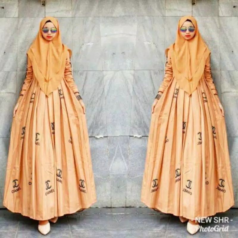 gamis chanel shr ori