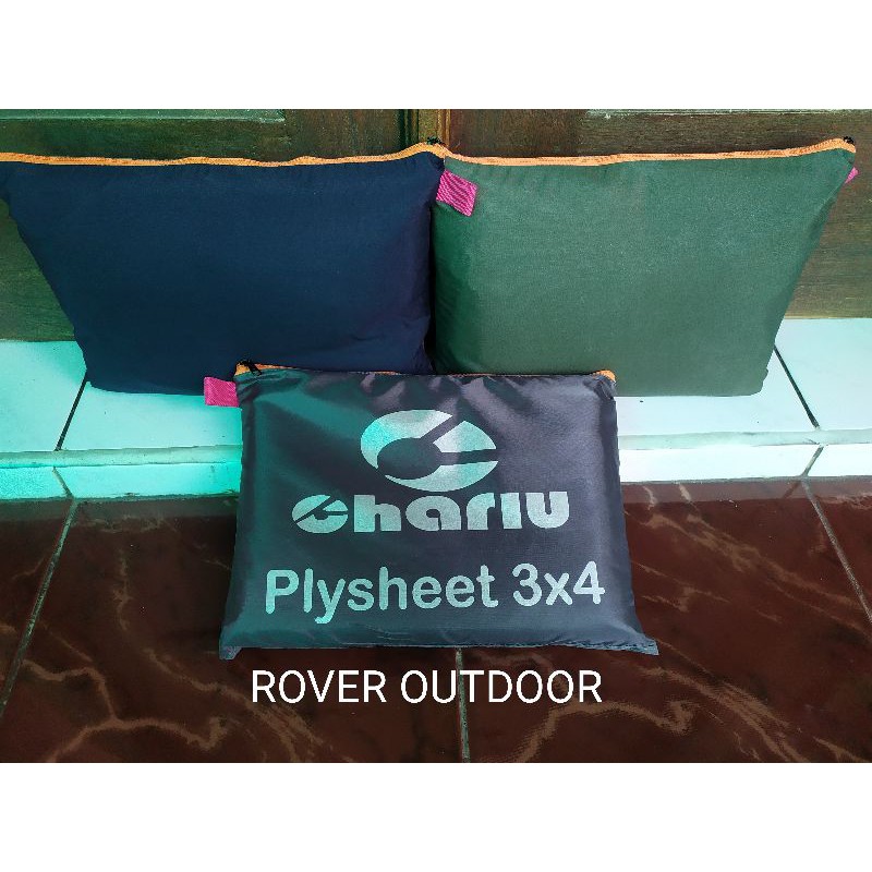Flysheet 2x3 3x3 4x3 Tenda Darurat Camping Bivak