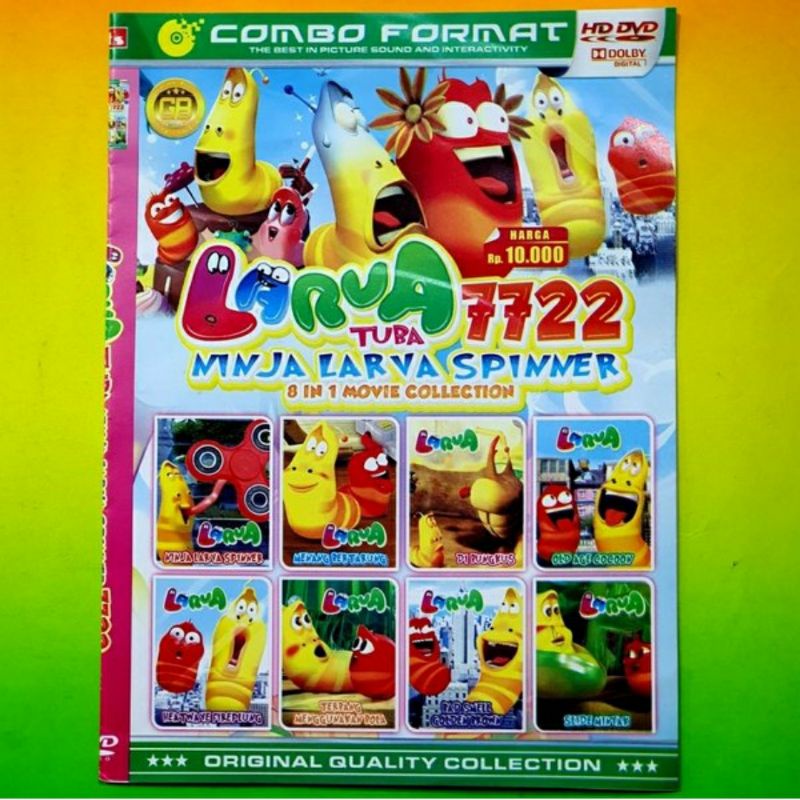 PROMO KASET dvd film KARTUN ANAK LARVA Kado anak anak