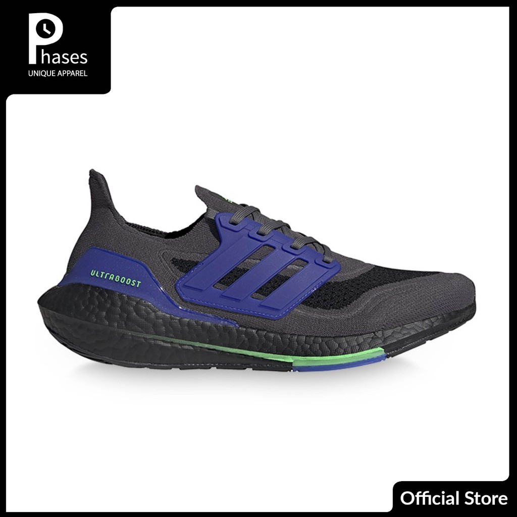 Adidas Ultraboost 21 Grey Blue Original