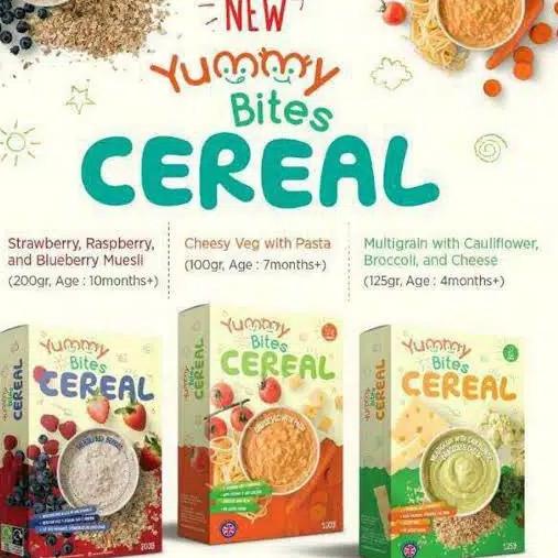 ⇆ Yummy Bites Rice Crackers / Yummy Bites Beberoll / Yummy Bites Cereal / Yummy Bites Yoghurt Melt ¢