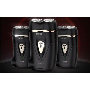 Original FLYCO FS812 Portable Rotatable Dual Head Electric Shaver