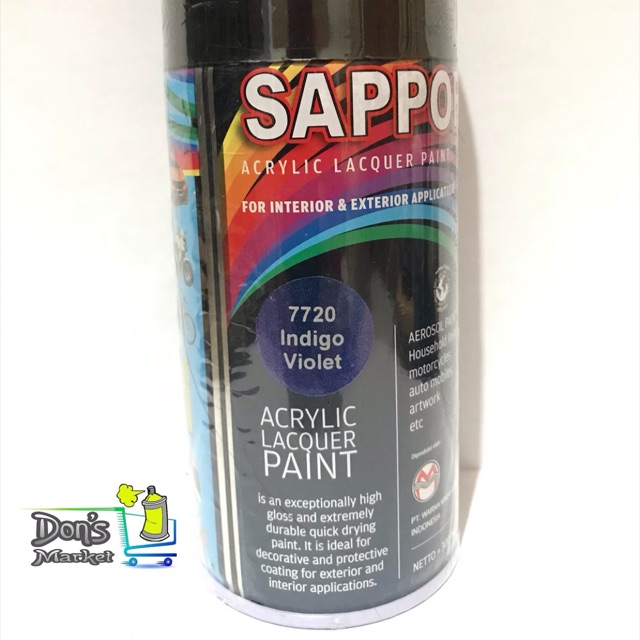SAPPORO SPRAY INDIGO VIOLET / BUNGLON 7720 300 ml