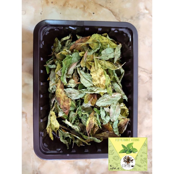 

Peppermint Kering/herbal alami/Peppermint tea/Daun Mint/herbal tea surabaya/Peppermint surabaya