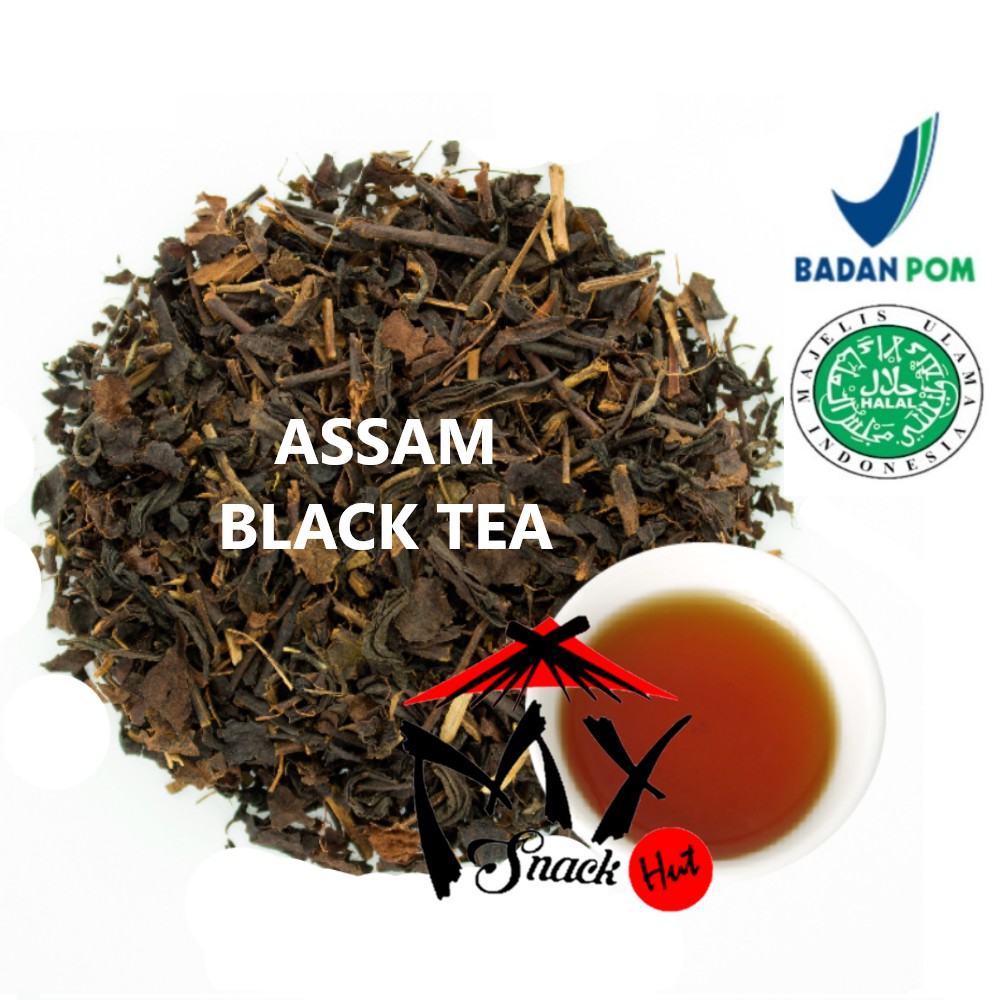 ASSAM BLACK TEA 10GR - DAUN TEH HITAM ASAM BUBBLE MILK KERING - BOBA TEA LEAF LEAVES IMPORT TAIWAN