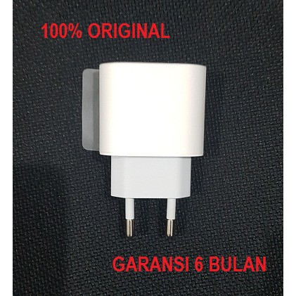 Adaptor Charger 18W A1692 USB-C Power Adapter Original 100%asli-Tanpa Cable asli