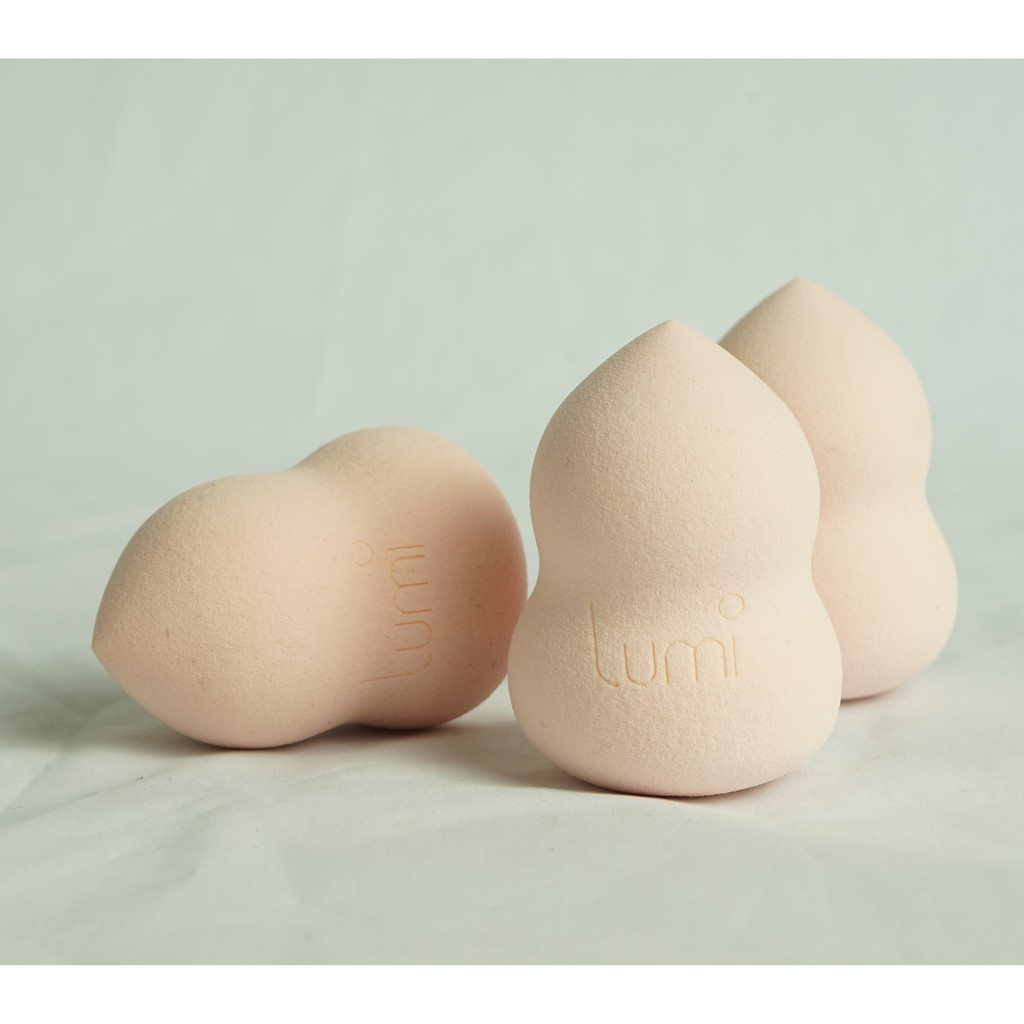 Lumi Makeup Sponge / Beauty Sponge Peach (Tear Drop) + Case, Original !