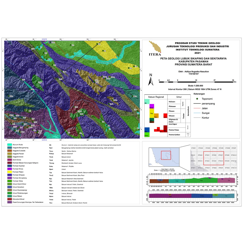 Jasa Pembuatan Peta Geologi / Jenis Tanah