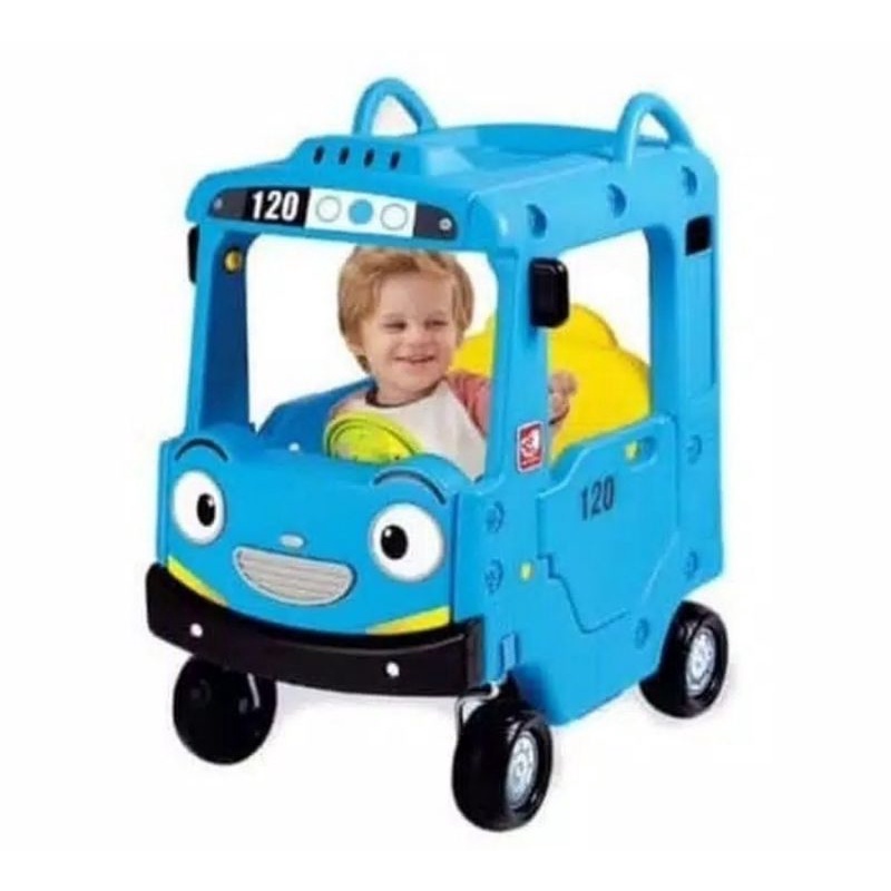 Tayo Bus Ride On Tayo Roof Car Mainan Mobil-1