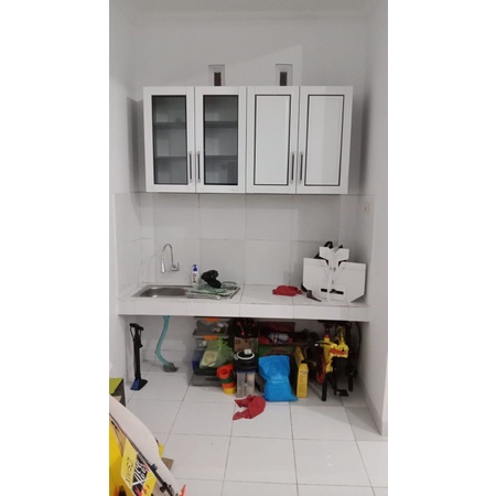 lemari dapur 4 pintu