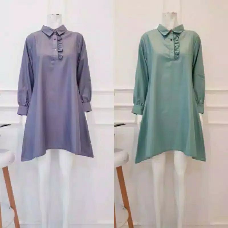 Baju Tunik Polos Katun Toyobo