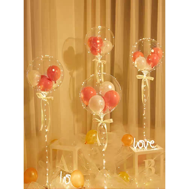 BALON PVC TRANSPARAN  Balon bobo  Balon pvc  Balon Tumblr  Balon bening 18 24 INCH