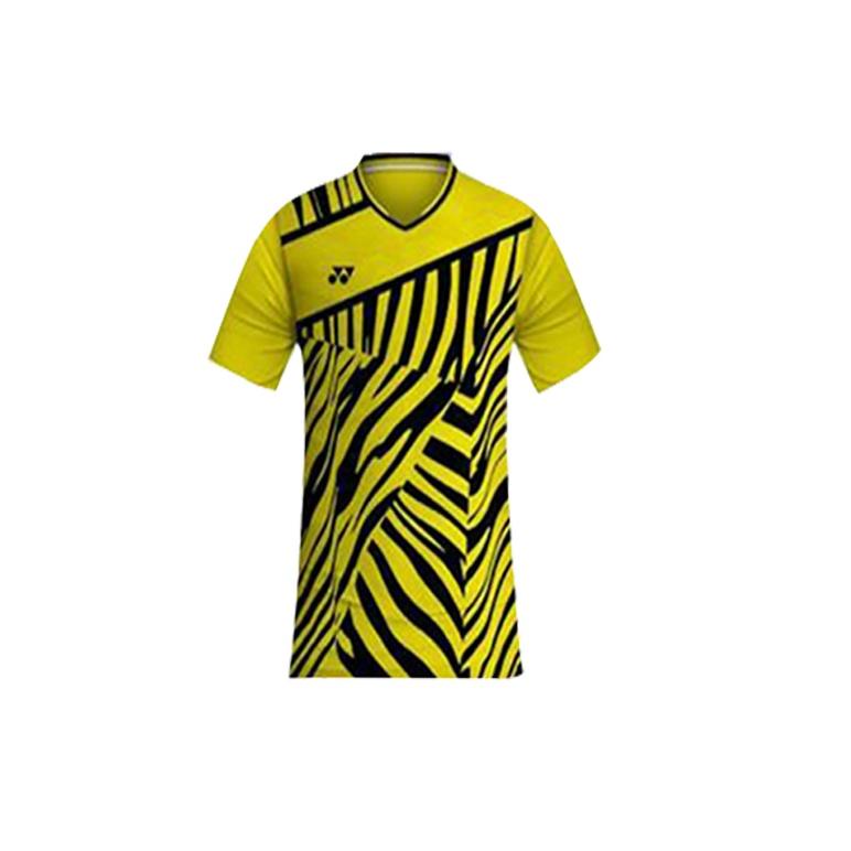 Baju Badminton Y168 Bali - Jersey Badminton Kevin Sanjaya - Kaos Badminton Terbaru