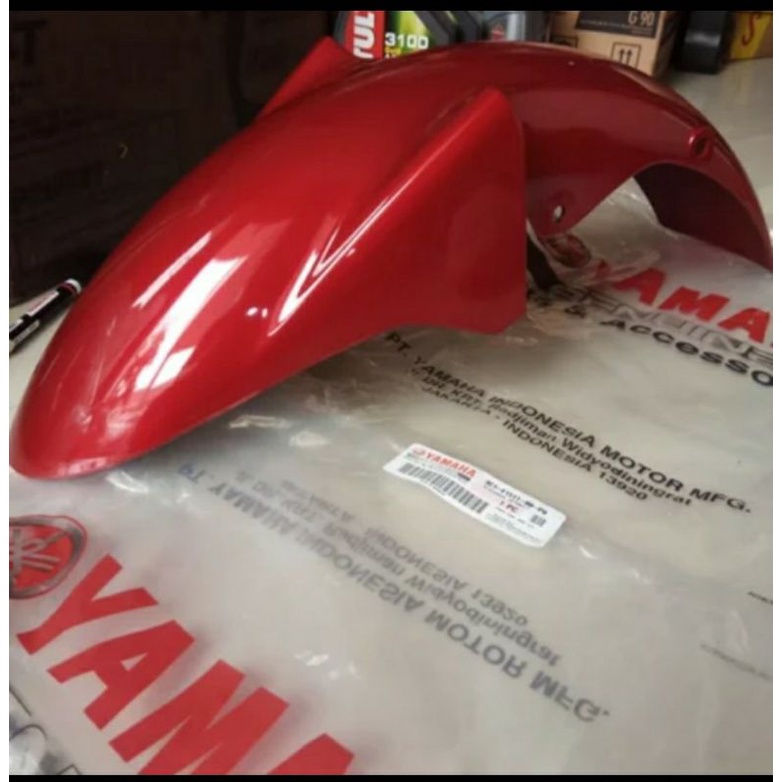 SPAKBOR DEPAN YAMAHA VIXION OLD MERAH ORIGINAL YGP 3C1-F1511-00-P0