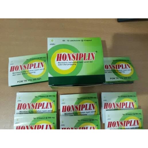 HONSIPLIN Jamu Nyeri Sendi dan Asam Urat per box