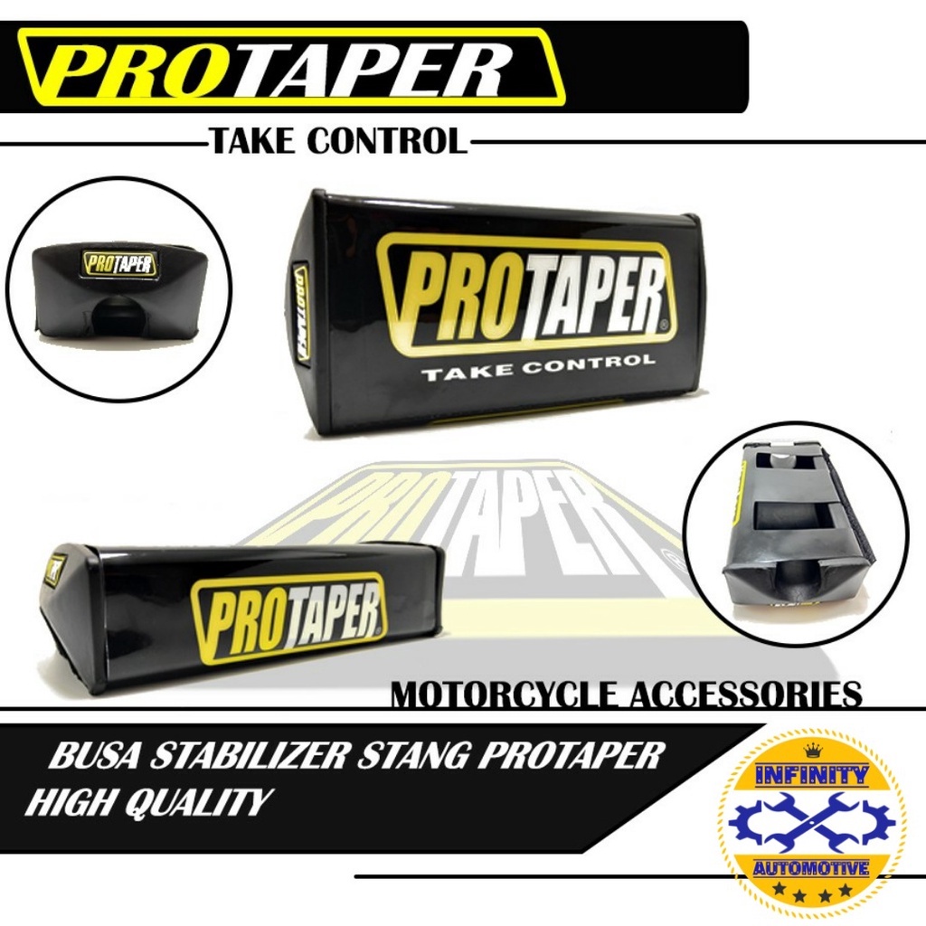 Busa Stang Fatbar kotak Karet Barpad  Protaper UNIVERSAL Trail cross KLX150 CRF150 WR155