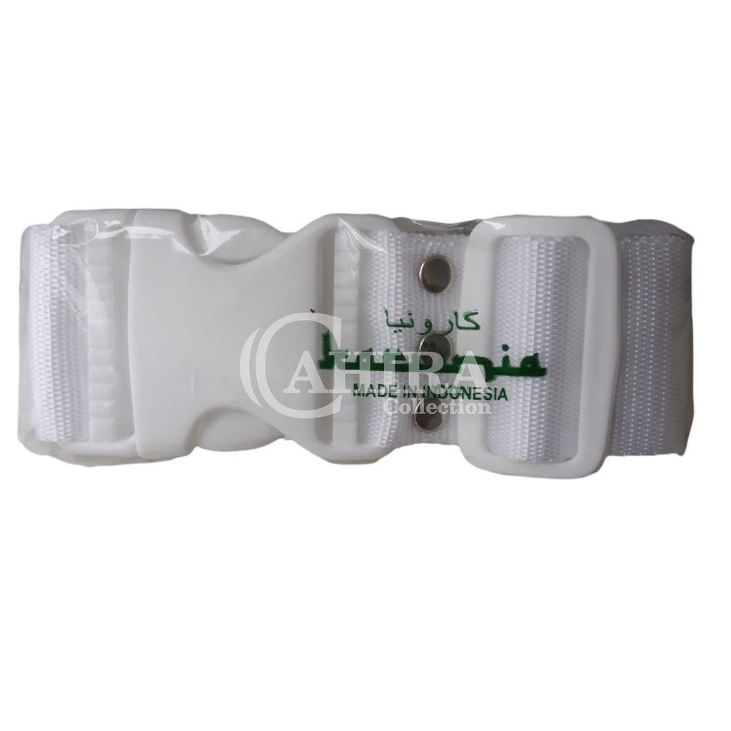 SABUK HAJI ALL SIZE DEWASA PUTIH IKAT PINGGANG IHRAM DEWASA