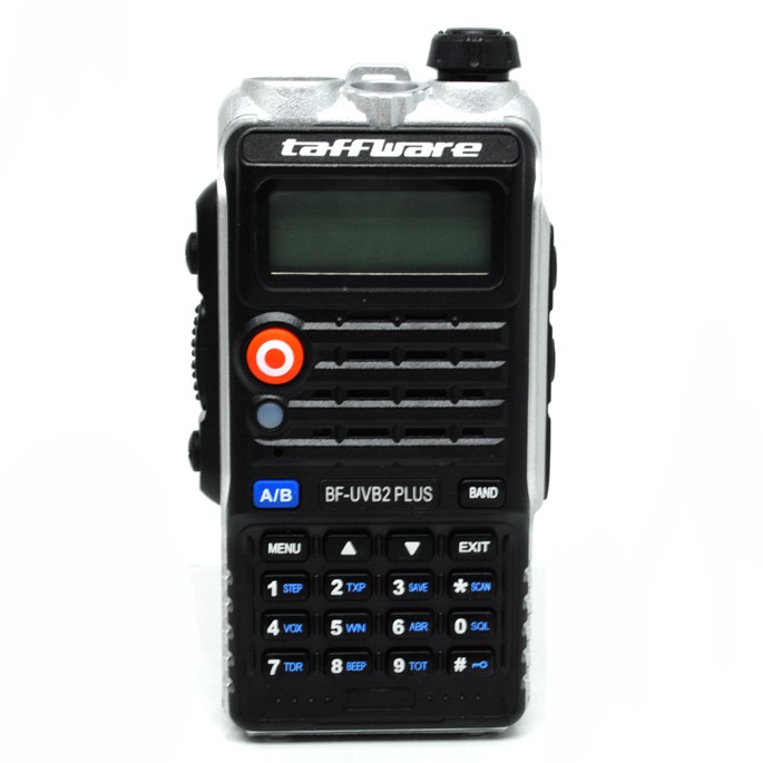 Taffware Walkie Talkie Dual Band 8W 128CH UHF+VHF - BF-UVB2 Plus - Black