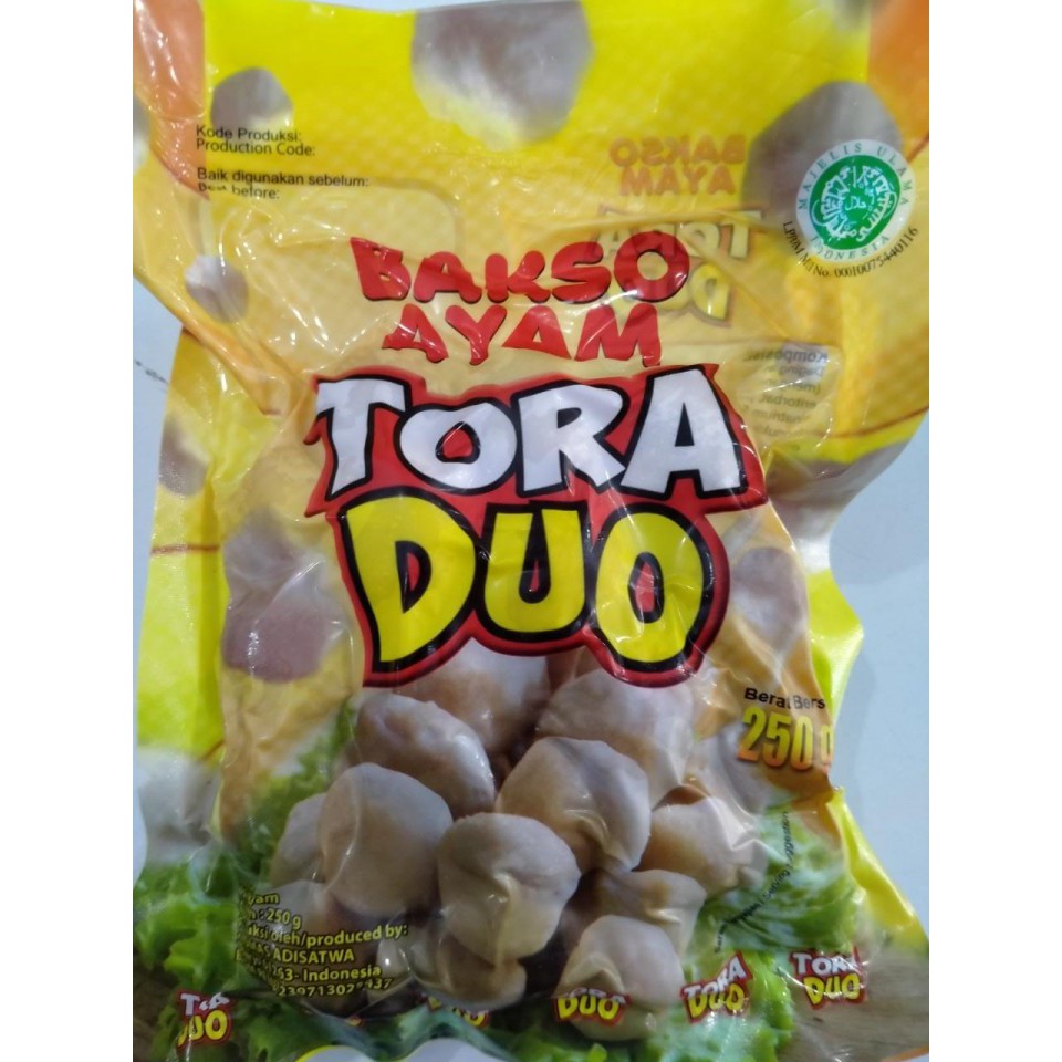 

Tora Duo Bakso Ayam 250g