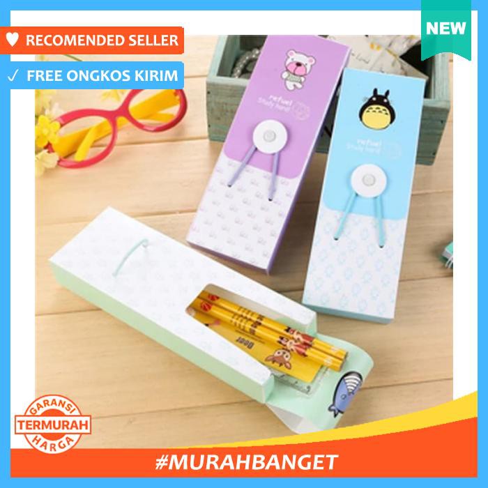 

Tempat Pensil - Kotak Pensil Kartun Totoro, Paul Frank Lucu - Alat Tulis