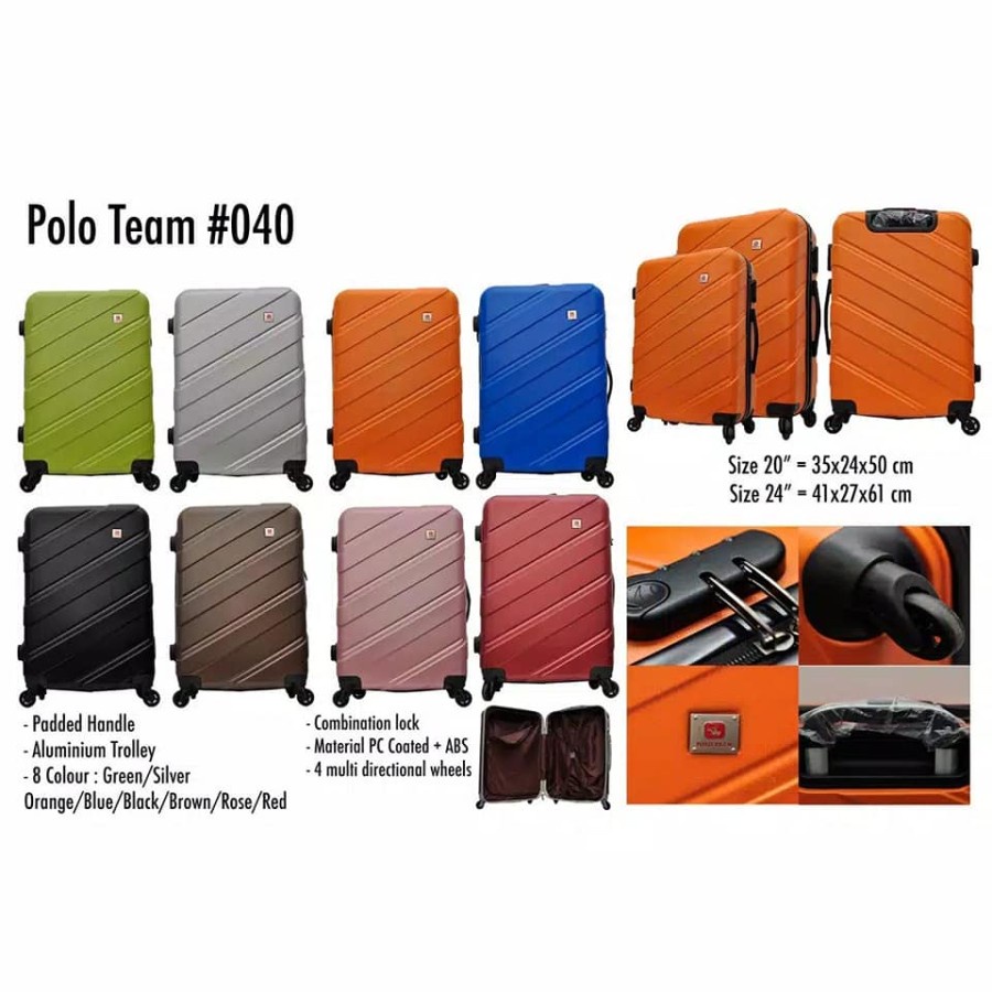 Koper hardcase Polo Team 20 inch
