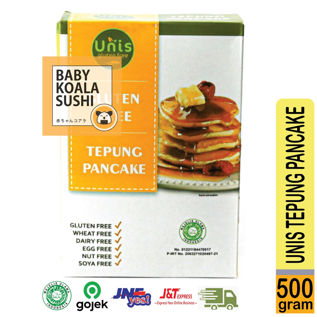 UNIS Gluten Free Tepung Pancake 500 g Halal