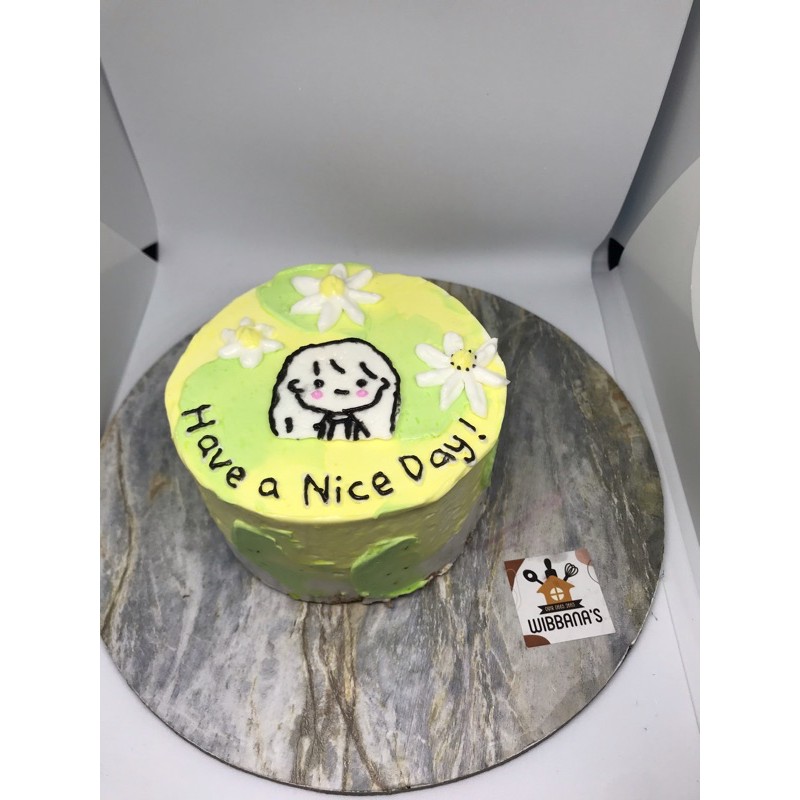 Korean Lunch Box Cake ( kue ulang tahun ) kue custom karakter / hamper